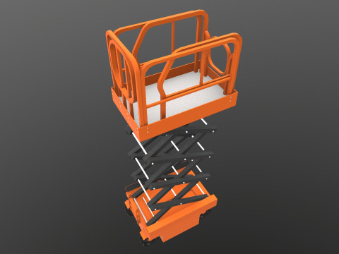Lifter Machine 3D Model