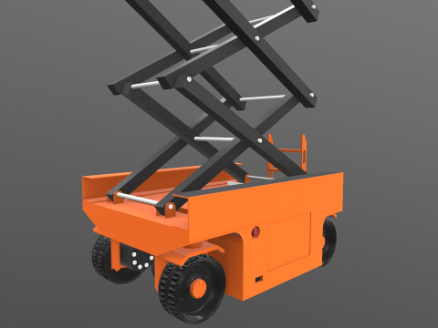 Lifter Machine 3D Model