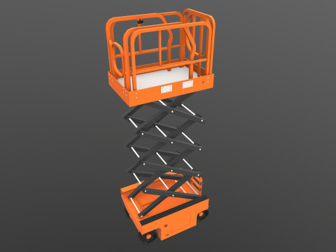 Lifter Machine 3D Model