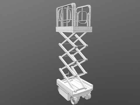 Lifter Machine 3D Model