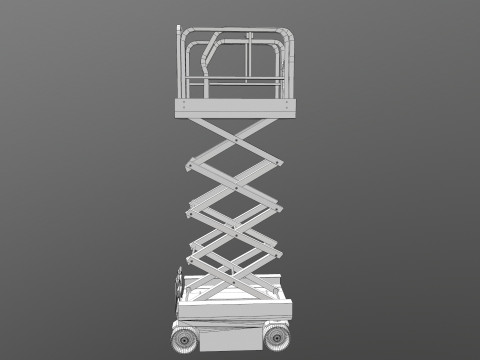 Lifter Machine 3D Model