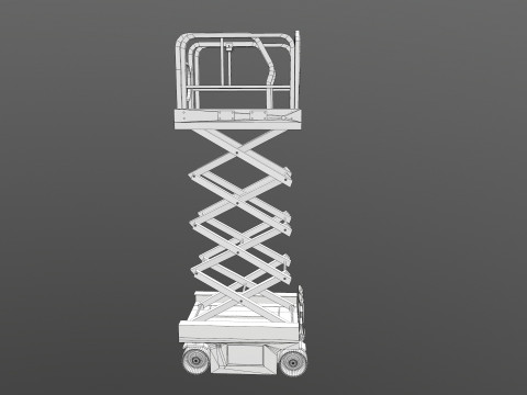 Lifter Machine 3D Model