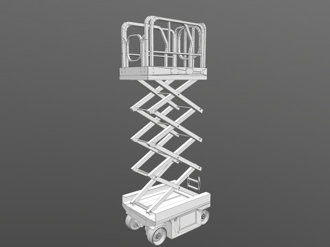 Lifter Machine 3D Model