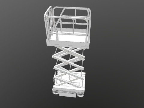 Lifter Machine 3D Model