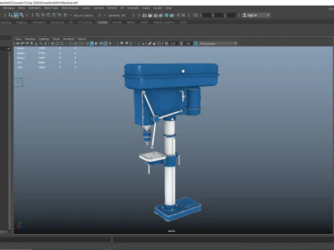 Drill Machine 3D Model