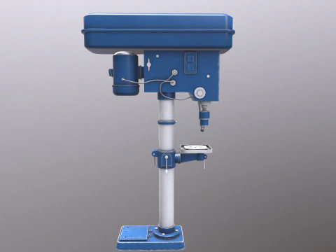 Drill Machine 3D Model