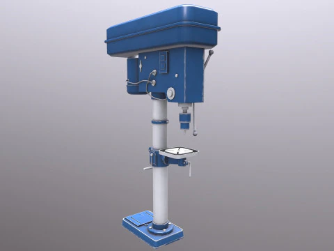 Drill Machine 3D Model