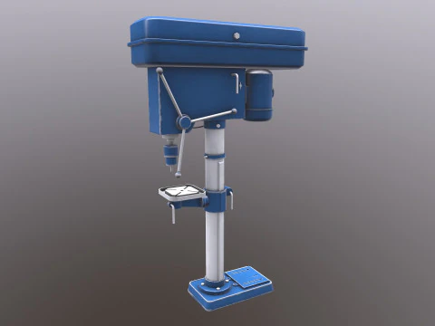Drill Machine 3D Model