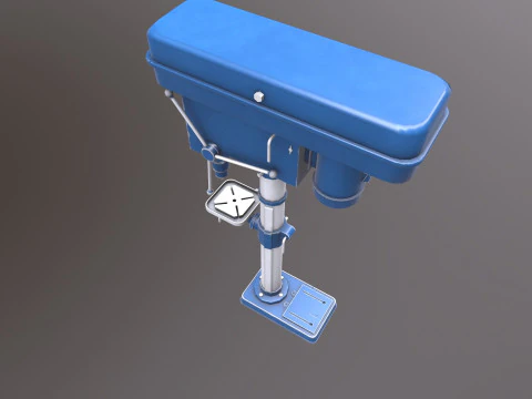 Drill Machine 3D Model