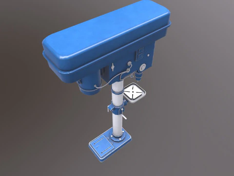Drill Machine 3D Model