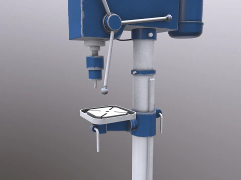 Drill Machine 3D Model