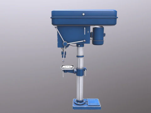 Drill Machine 3D Model