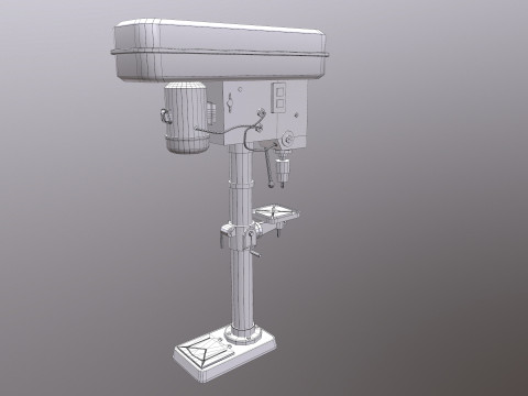 Drill Machine Modèle 3D