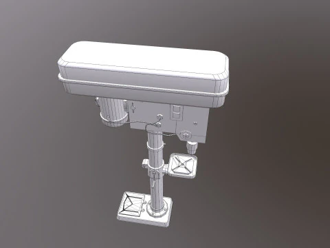 Drill Machine 3D Model