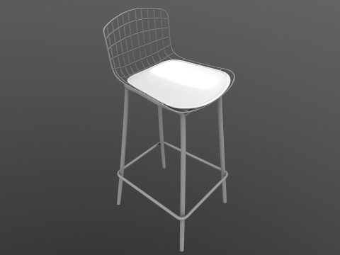 Cafe Chair 3D Model