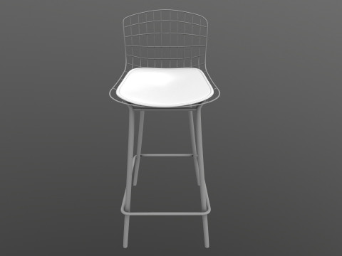 Cafe Chair 3D Model
