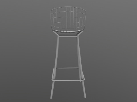 Cafe Chair 3D Model