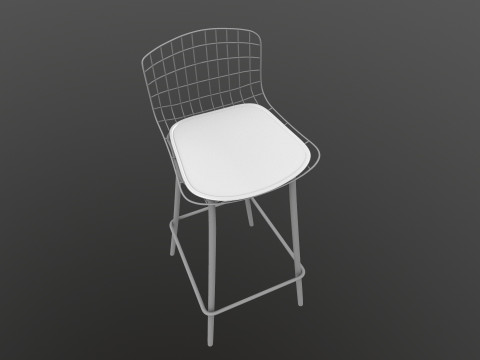 Cafe Chair 3D Model