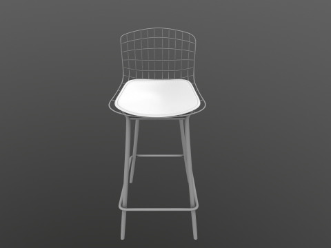 Cafe Chair 3D Model