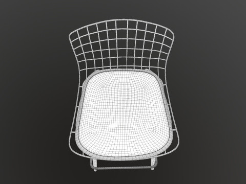 Cafe Chair 3D Model