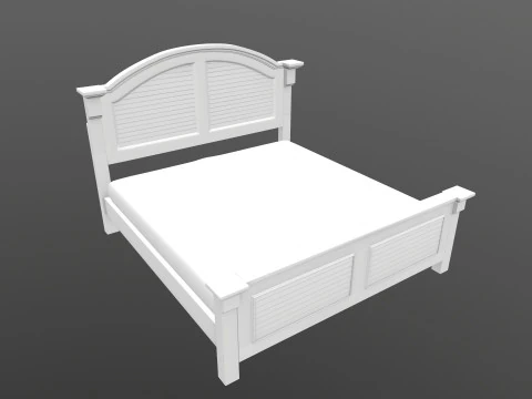 ベッド 3Dモデル