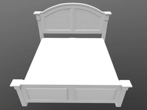 ベッド 3Dモデル