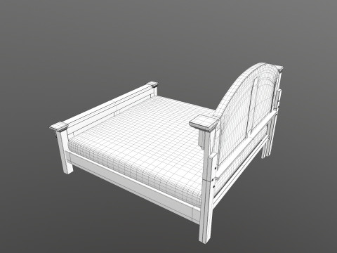Bed 3D Модель