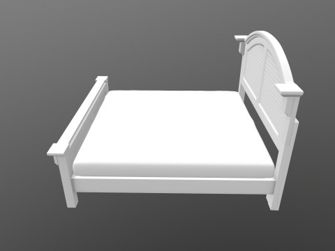Bed 3D Модель