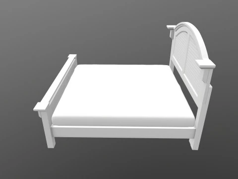 ベッド 3Dモデル