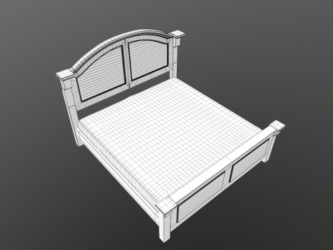 Bed 3D Модель