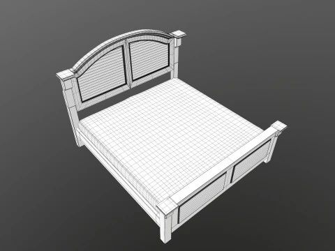 ベッド 3Dモデル