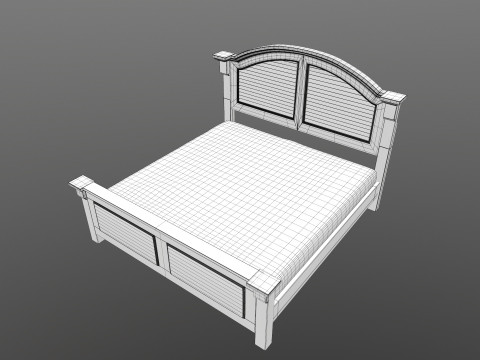 Bed 3D Модель