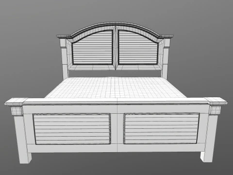 ベッド 3Dモデル