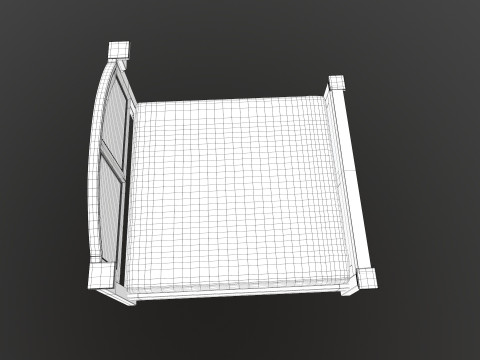 Bed 3D Модель