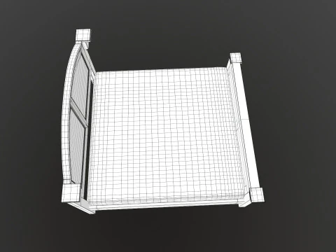 ベッド 3Dモデル