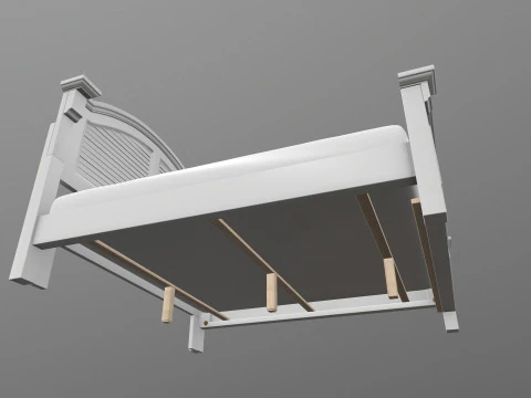 ベッド 3Dモデル