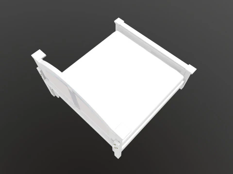 ベッド 3Dモデル