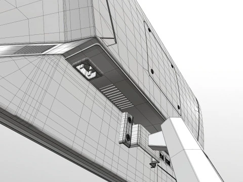 ASUS TUF Gaming HDMI 3D Model