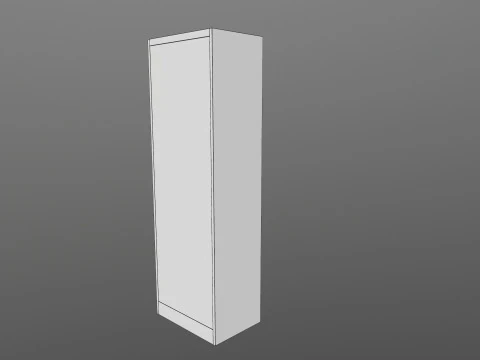Almirah1 3D Model