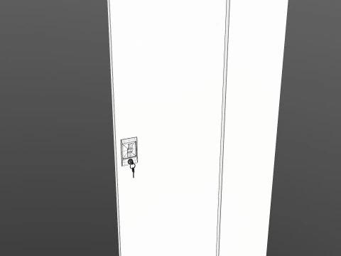 Almirah1 3D Model