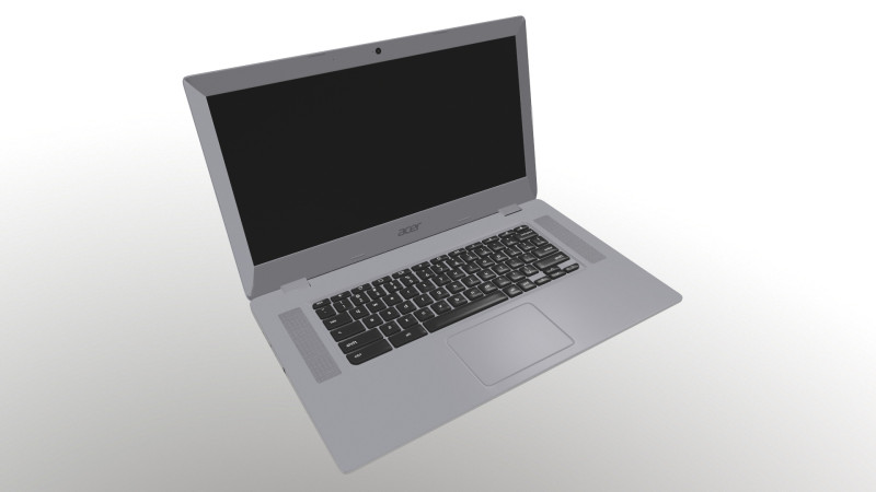 Acer Laptop 3D Модель .c4d .max .obj .3ds .fbx .stl .blend 