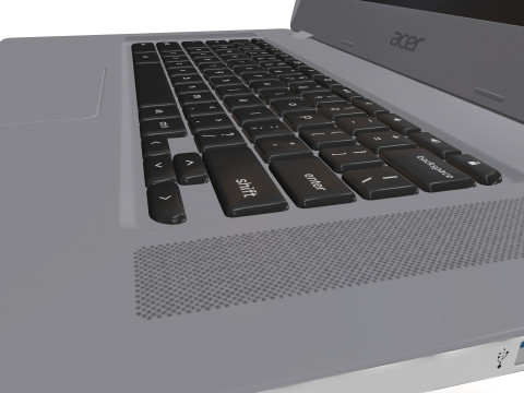 Acer Laptop 3D Модель