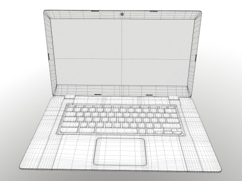 Acer Laptop 3D Модель