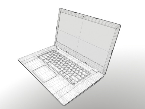 Acer Laptop 3D Модель