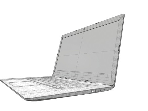 Acer Laptop 3D Модель
