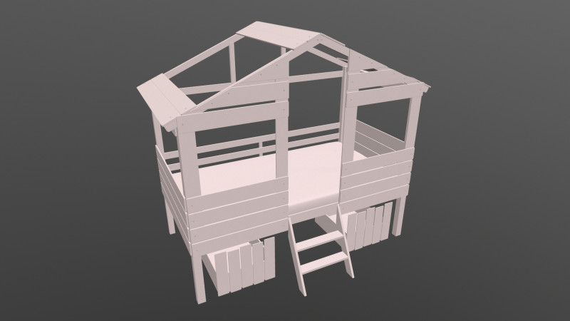 Baby Bed Modelo 3D .c4d .max .obj .3ds .fbx .stl .blend 