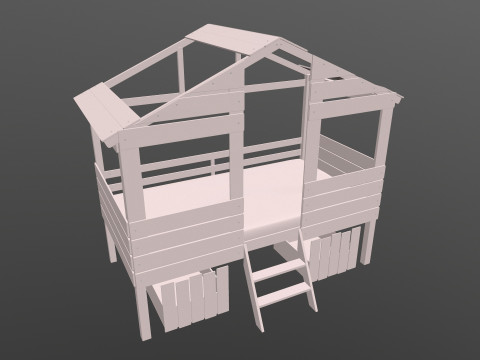 Baby Bed 3D 모델