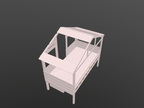 Baby Bed Modelo 3D