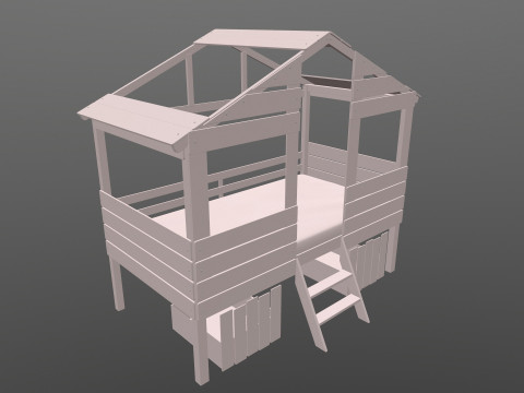 Baby Bed Modelo 3D