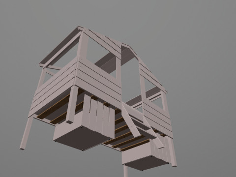 Baby Bed Modelo 3D